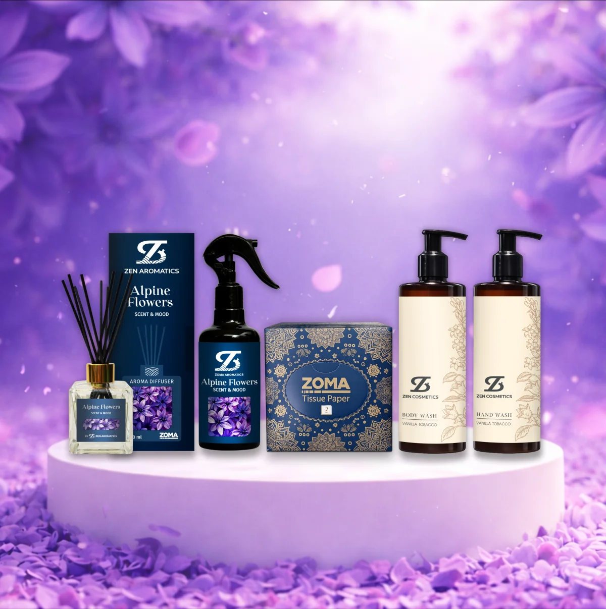 Alpine Flowers საგაზაფხულო ნაკრები